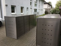4er-Mülltonnenbox Schiebedach (2)