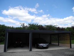 Carport aus Stahl