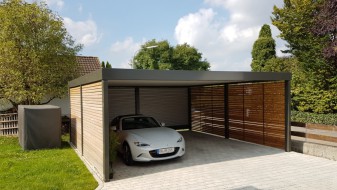 Doppel-Carport - BRANDL