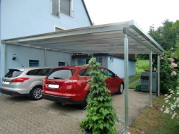Doppel-Carport mit Pultdach - Überdachung - BRANDL