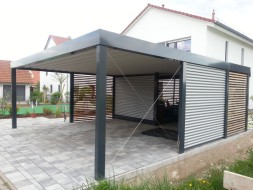 Doppel-Carport - BRANDL