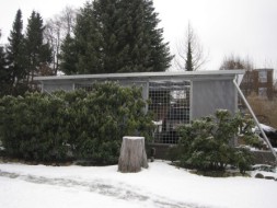 Carport mit Wandelementen