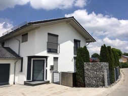 2er-Mülltonnenbox Schiebedach 2
