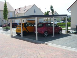 Doppel-Carport