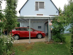Doppel-Carport mit Pultdach - Überdachung - BRANDL