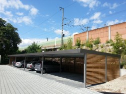 Carport-Reihenanlage - BRANDL