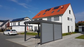 Einzel-Carport aus Stahl - BRANDL