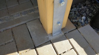 Einzel-Carport aus Holz für Wohnwagen (Carport für Caravan) - BRANDL