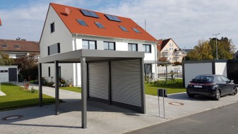 Einzel-Carport aus Stahl - BRANDL
