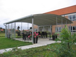 Carport als Freisitz