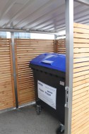 Mülltonnenhaus Detailansicht innen (2)