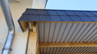 Einzel-Carport aus Holz für Wohnwagen (Carport für Caravan) - BRANDL