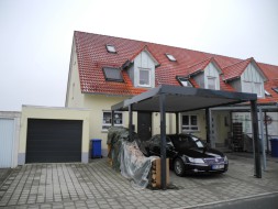 Einzel-Carport aus Stahl - BRANDL