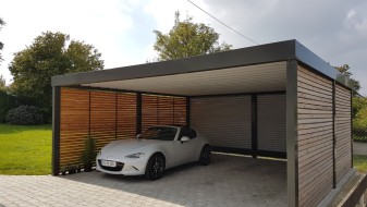 Doppel-Carport - BRANDL