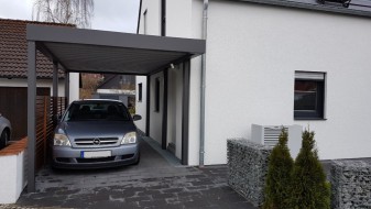 Carport aus Stahl - BRANDL