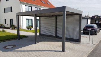 Einzel-Carport aus Stahl - BRANDL