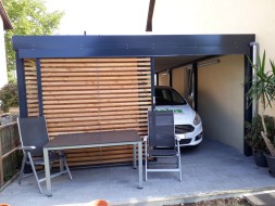 Einzel-Carport aus Stahl - BRANDL