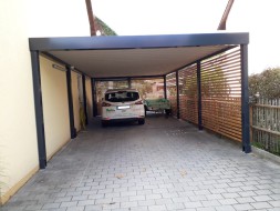 Einzel-Carport aus Stahl - BRANDL