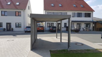 Einzel-Carport aus Stahl - BRANDL