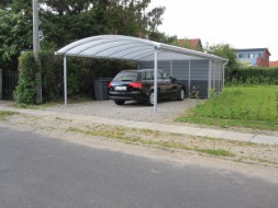 Doppel-Carport ohne Mittelstützen