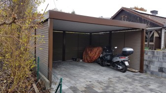 Doppel-Carport - BRANDL