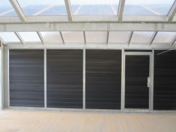 Wandelemente für Carport