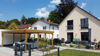 Doppel-Carport aus Holz - BRANDL