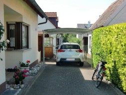 Einzel-Carport mit Bogendach (Überdachung) - BRANDL
