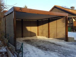 Doppel-Carport - BRANDL