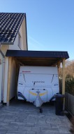 Einzel-Carport aus Holz für Wohnwagen (Carport für Caravan) - BRANDL