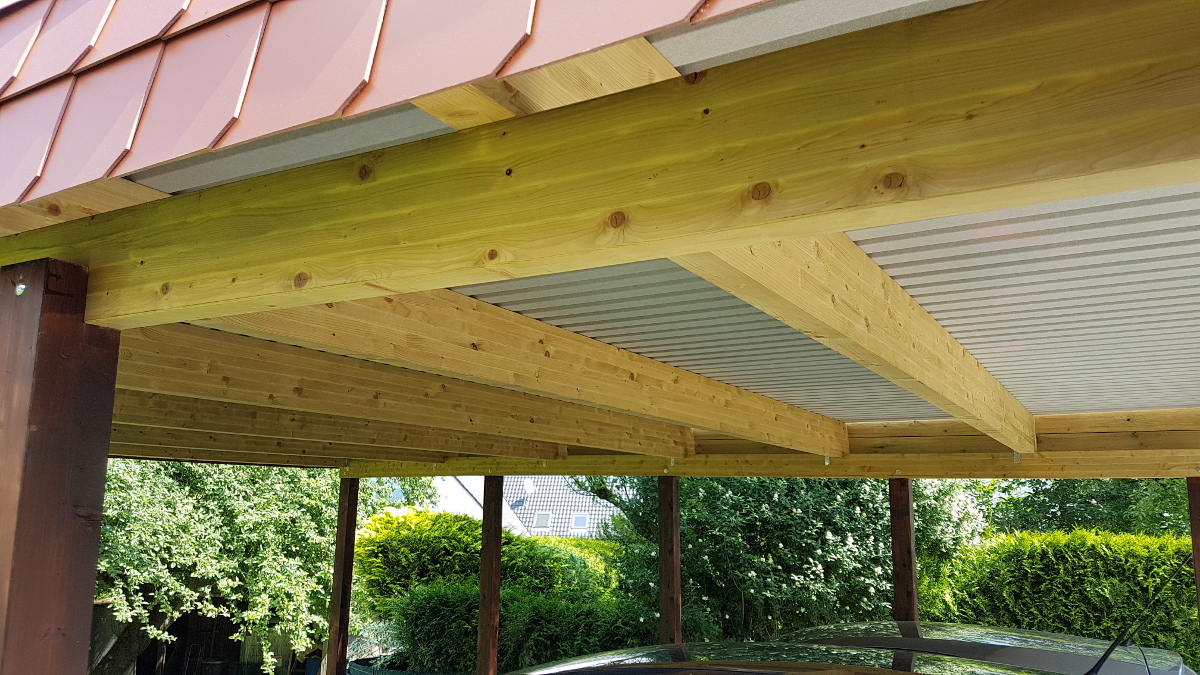 Doppel Carport Aus Holz BRANDL