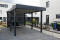 Einzel-Carport aus Stahl und mit Wandelementen - BRANDL