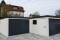 Doppel-Garage (Großraumgarage) aus Stahl mit Sektionaltor - BRANDL