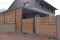 Carport aus Stahl + Hauseingangsüberdachung (Vordach) - BRANDL