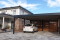 Doppel-Carport aus Stahl mit Geräteraum hinten - BRANDL