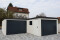 Doppel-Garage (Großraumgarage) aus Stahl mit Sektionaltor - BRANDL