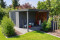 Geräteraum (Abstellkammer) aus Stahl mit Anbau-Carport - BRANDL
