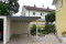 Einzel-Carport aus Stahl mit Geräteraum hinten - BRANDL