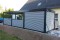 Einzel-Carport mit Geräteraum (Abstellkammer) hinten - BRANDL