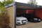 Doppel-Carport aus Stahl mit Wandelementen - BRANDL