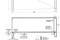 Fundamentplan - Einzel-Garage aus Beton mit Sektionaltor - BRANDL