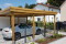 Doppel-Carport aus Holz - BRANDL