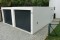 BETON-Fertiggarage (Doppelgarage) mit Schwingtoren - BRANDL