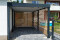 Einzel-Carport aus Stahl mit Wandelementen Holzlattung - BRANDL