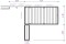 Grundriss - Carport aus Stahl + Hauseingangsüberdachung (Vordach) - BRANDL