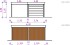 Ansichten - Einzel-Carport aus Stahl mit Sektionaltor + Anbau-Carport - BRANDL