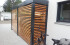 Doppel-Carport aus Stahl – mit Wandelementen offene Holzlattung - BRANDL