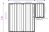 Grundriss - Doppel-Carport aus Stahl – mit Geräteraum (Abstellkammer) hinten - BRANDL