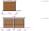 Ansichten - Einzel-Carport aus Stahl mit Wandelementen Holzlattung - BRANDL