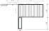 Grundriss - Carport aus Stahl + Hauseingangsüberdachung (Vordach) - BRANDL